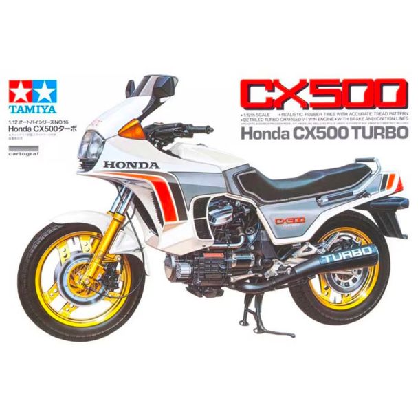 Tamiya 1/12 Honda CX500 Turbo - 14016