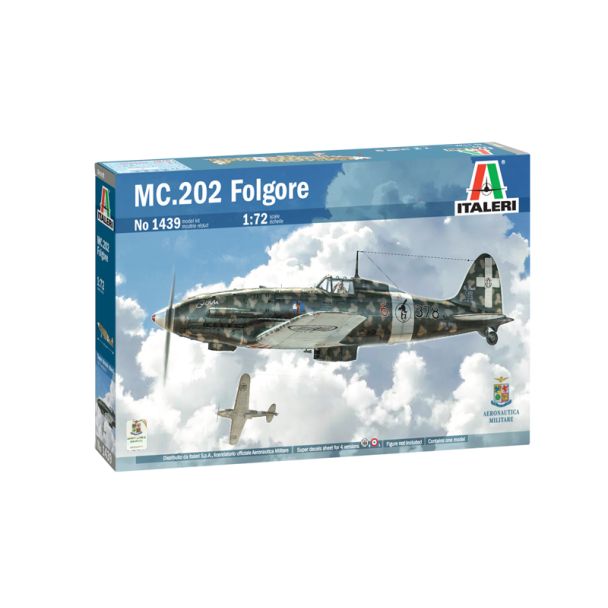 Italeri MC.202 Folgore 1/72 Plastic Aircraft Kit - 1439