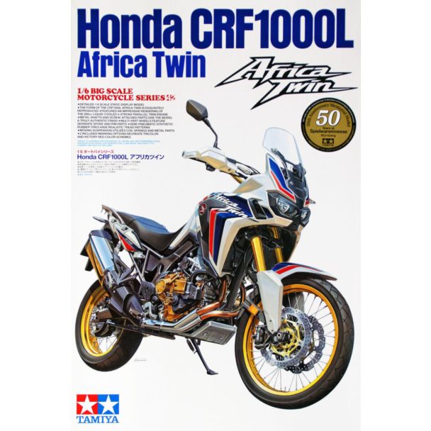 Tamiya 1/6 Honda CRF1000L Africa Twin Kit - 16042