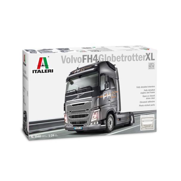 Italeri Volvo FH16 Globetrotter Xl (2014) Truck Kit - 3940