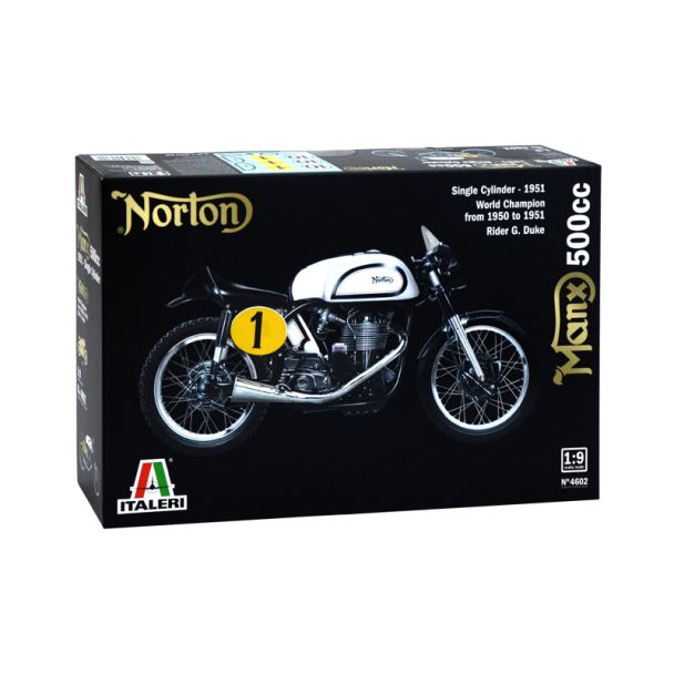 Italeri 1/9 Norton Manx 500cc Bike Kit - 4602