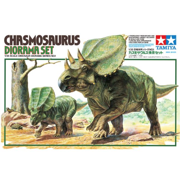 Tamiya 1/35 Chasmosaurus Diorama - 60101