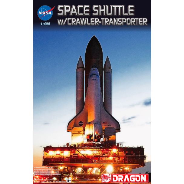 Dragon 1/400 Space Shuttle W/Crawler - D11023
