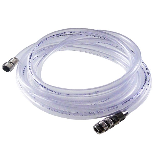 Harder & Steenbeck 2.5m Clear Hose with Quick Release Coupling to 1/8 BSP - 123973