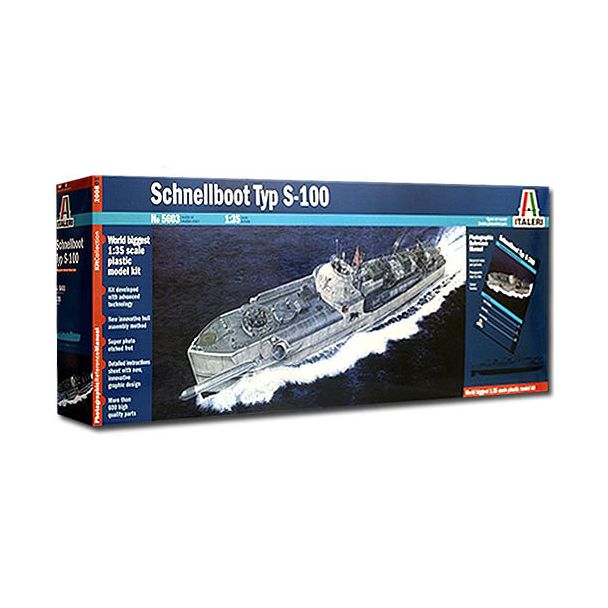 Italeri Schnellboote S 100 Prm Edition 1/35 Military Kit - 5603