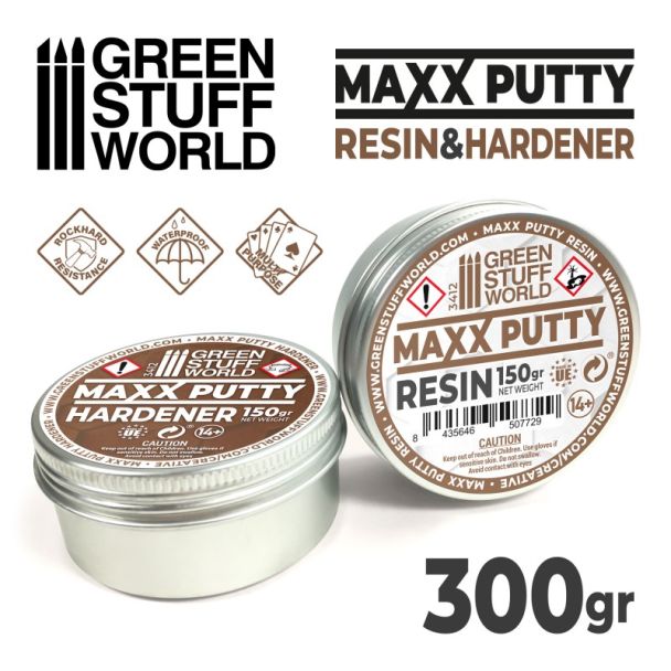 MAXX PUTTY 300gr - Green Stuff World - 3412