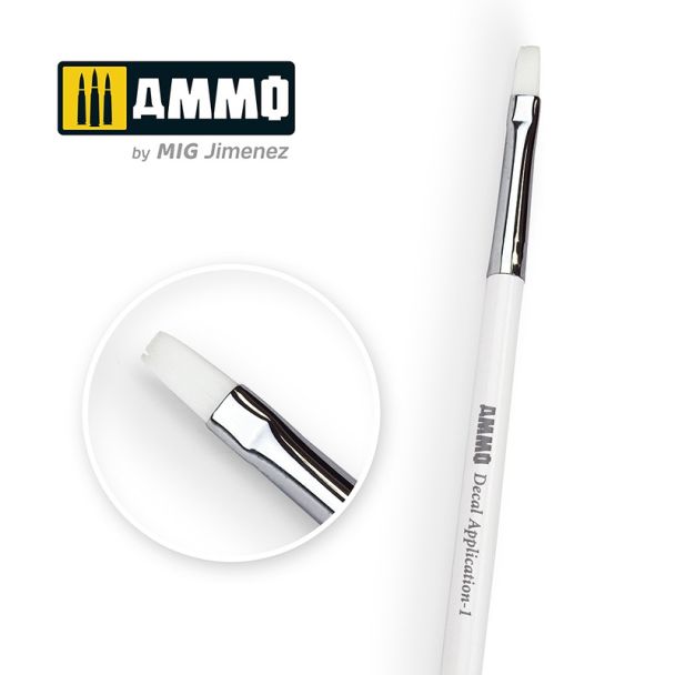 1 Ammo Decal Application Brush Ammo By Mig - MIG8706