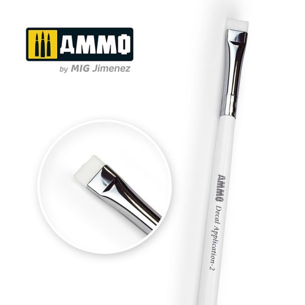 2 Ammo Decal Application Brush Ammo By Mig - MIG8707