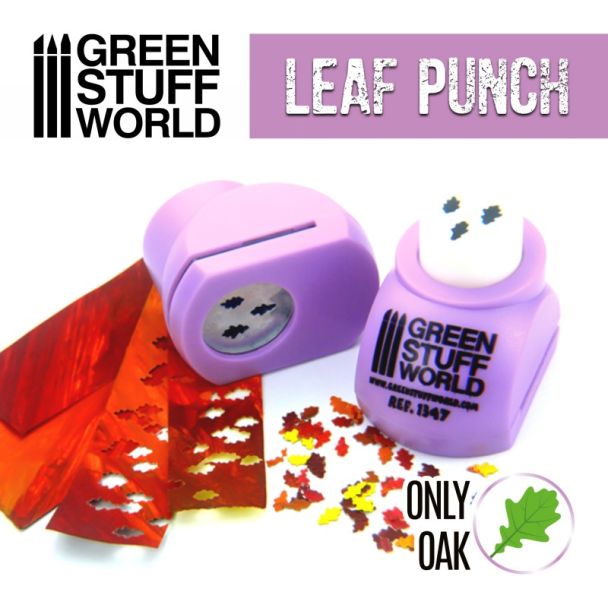 Miniature Leaf Punch LIGHT PURPLE - GSW-1347