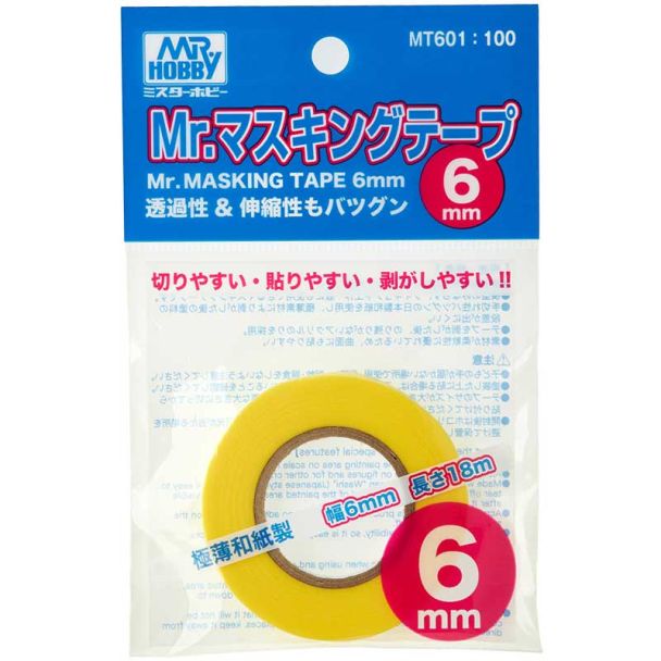 Mr Masking Tape 6mm Mr Hobby - MT-601