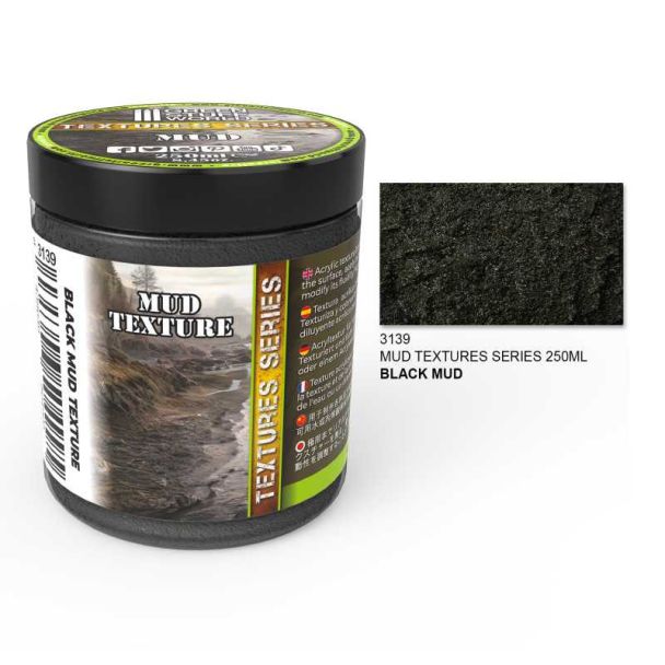 Mud Textures - BLACK MUD 250ml - Green Stuff World