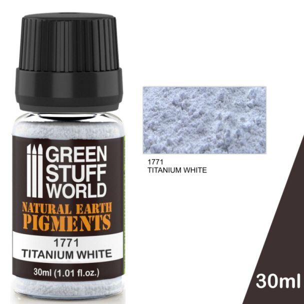 Pigment TITANIUM WHITE 30ml - Green Stuff World-1771
