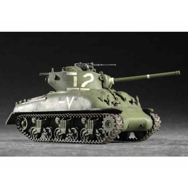 Trumpeter 1/72 M4A1(76)W Sherman Tank - 07222