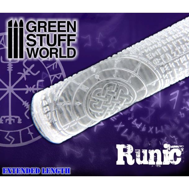 Runic Rolling pin - Green Stuff World