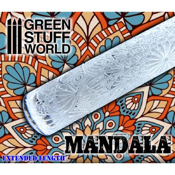 Mandala Rolling pin - Green Stuff World