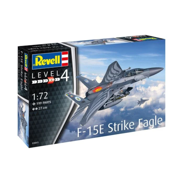 Revell 1/72 F-15 E/D Strike Eagle Model Set # 63841