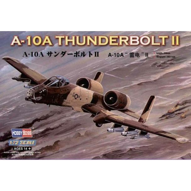 HobbyBoss 1/72 A-10A Thunderbolt II # 80266