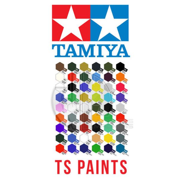 Tamiya Acrylic TS Plastic Spray Lacquer Paint RC Radio Control TS-36 to TS-70