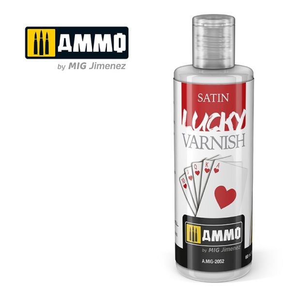 Satin Lucky Varnish 60ml Ammo By Mig - MIG2052