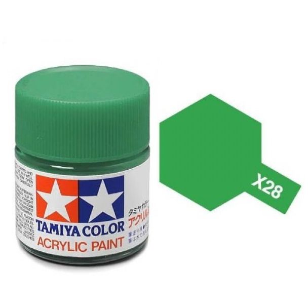 Tamiya Acrylic Mini X-28 Park Green Paint