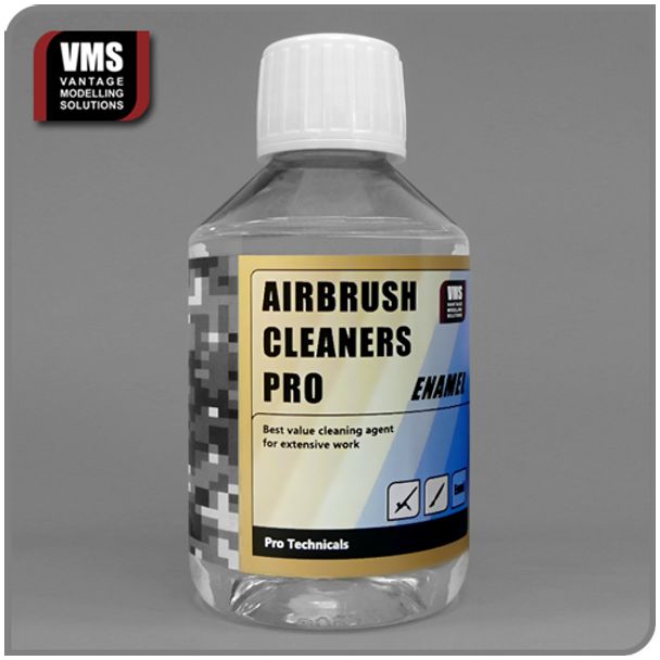 VMS Airbrush Cleaner Pro Enamel Solution 200ml - TC02