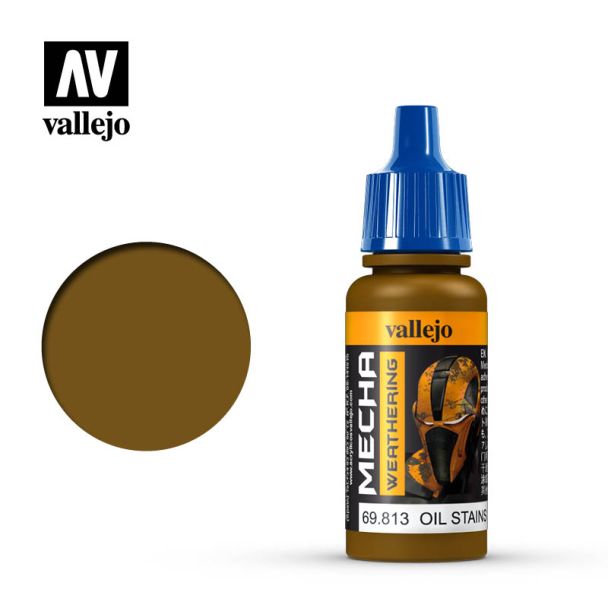 Vallejo Mecha Color - Oil Stains (Gloss) - 69.813