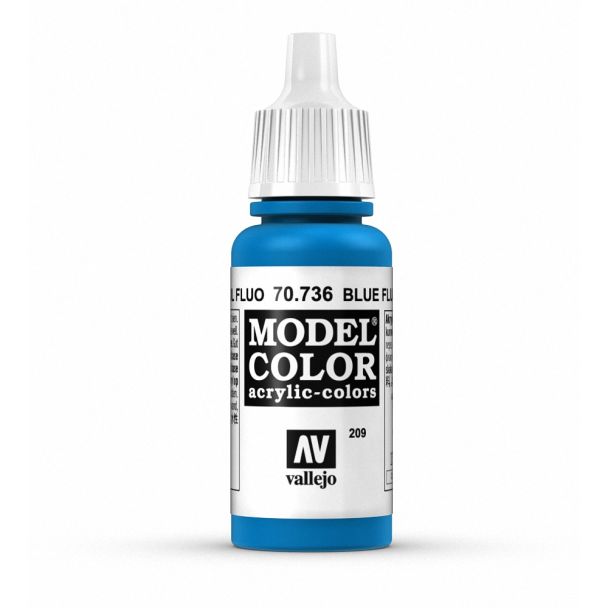 Vallejo Model Color - Fluorescent Blue  - 70.736