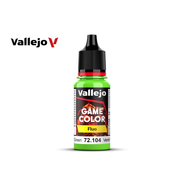 Vallejo Game Color 17ml - Fluo Green - 72.104