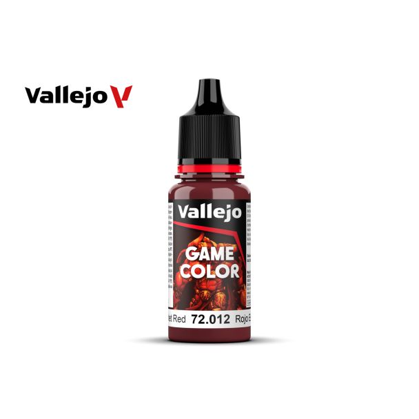 Vallejo Game Color 17ml - Scarlett Red - 72.012