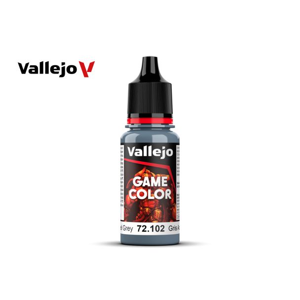 Vallejo Game Color 17ml - Steel Grey - 72.102
