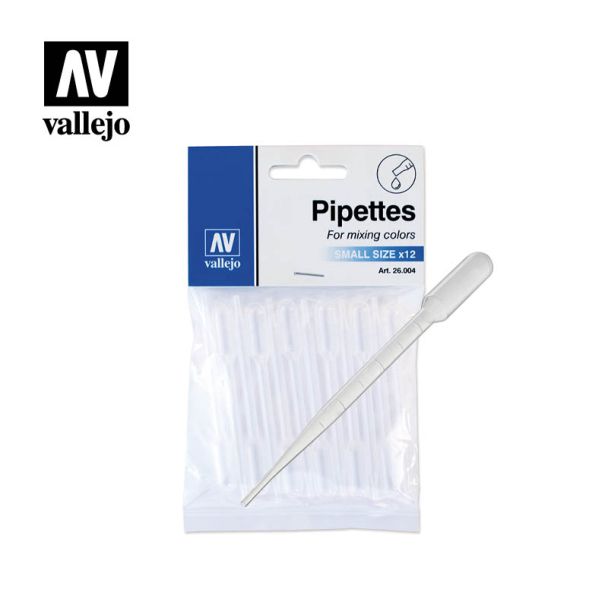 Vallejo Pipettes Small Size x 12 (1ml) - 26.004