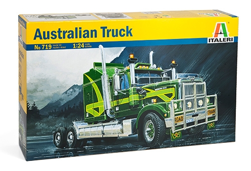 Italeri 1:24 AUSTRALIAN TRUCK Plastic Model Kit - Image 4